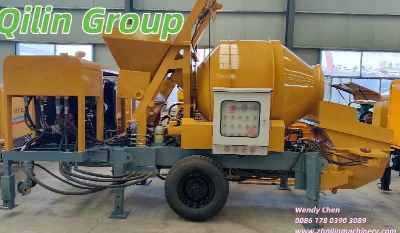 30m3 Diesel Type Concrete Mixer Pump to Africa