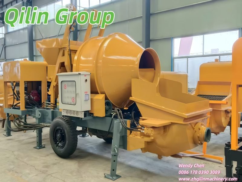 30m3 Diesel Type Concrete Mixer Pump to Africa